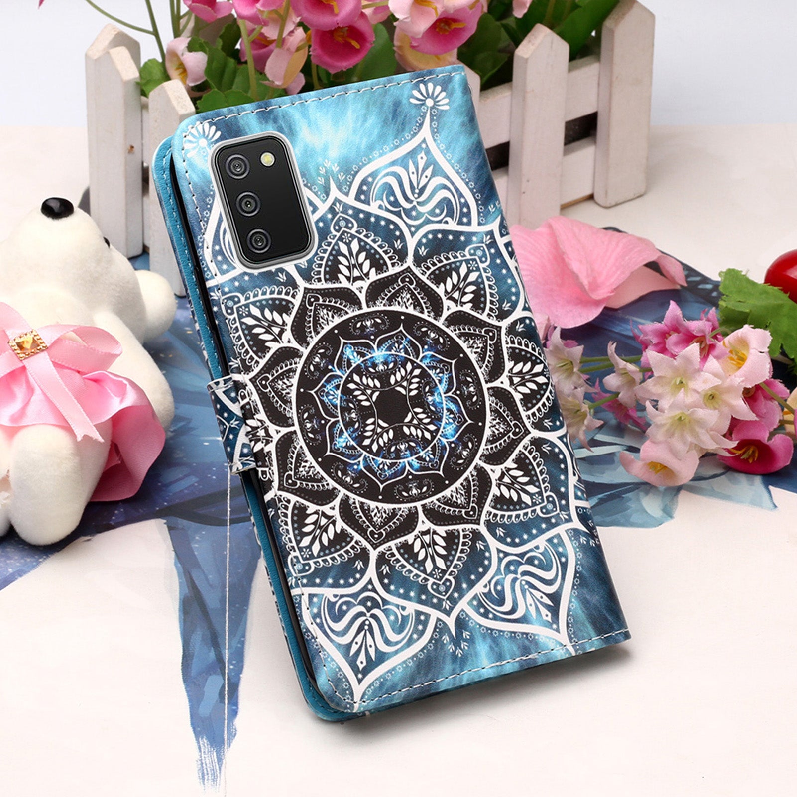 Samsung A03s Case Designer PU (Mandala)