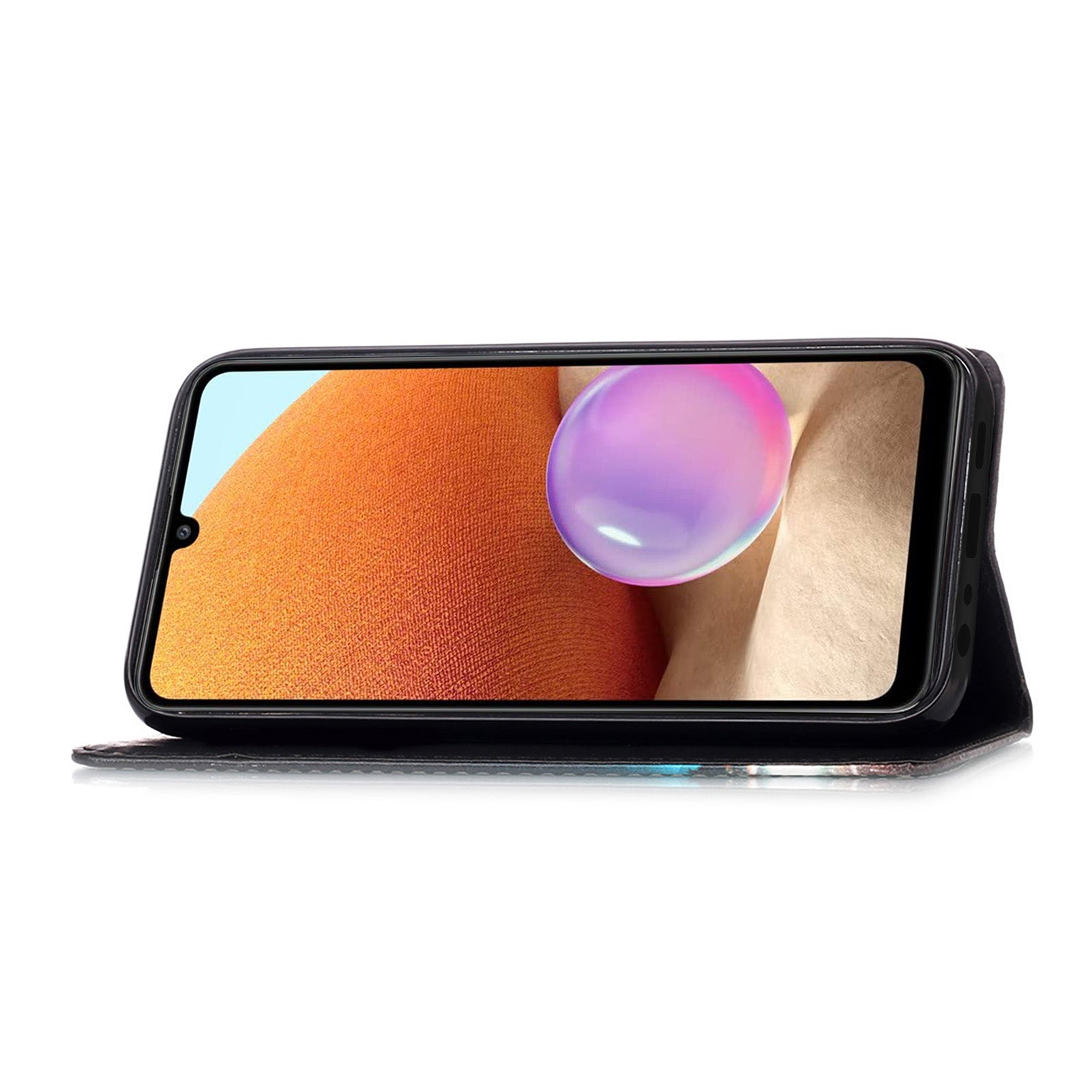 Samsung A32 4G Case Designer PU (Cat&Tiger)