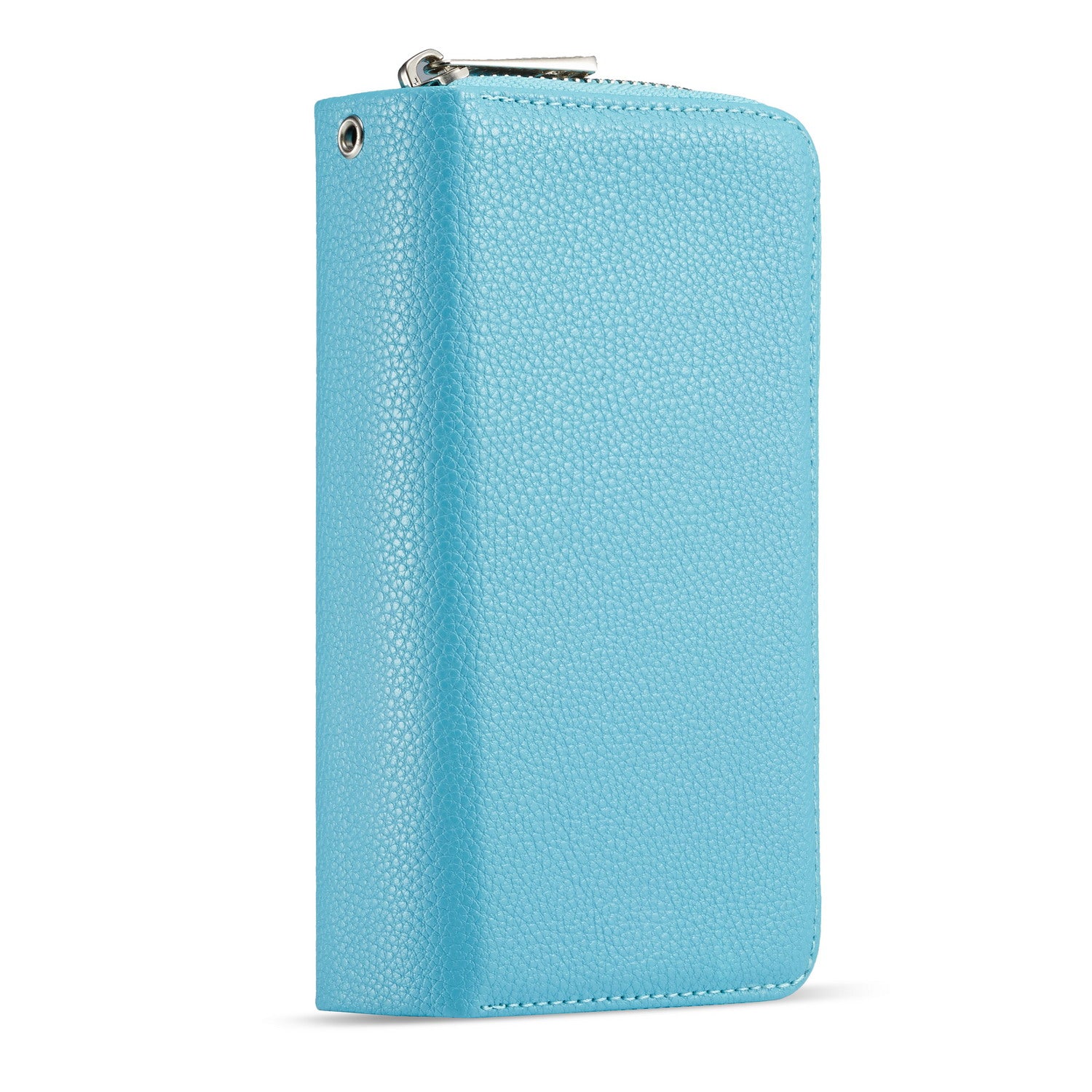 Samsung Note 10 Case Zipper Wallet (LightBlue)