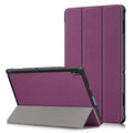 Lenovo Tab E10 TB-X104F Tri-Fold PU Case [Purple] - Purple