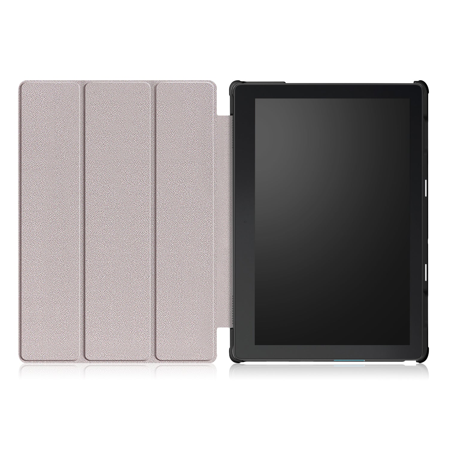 Lenovo Tab E10 TB-X104F Tri-Fold PU Case [Red]