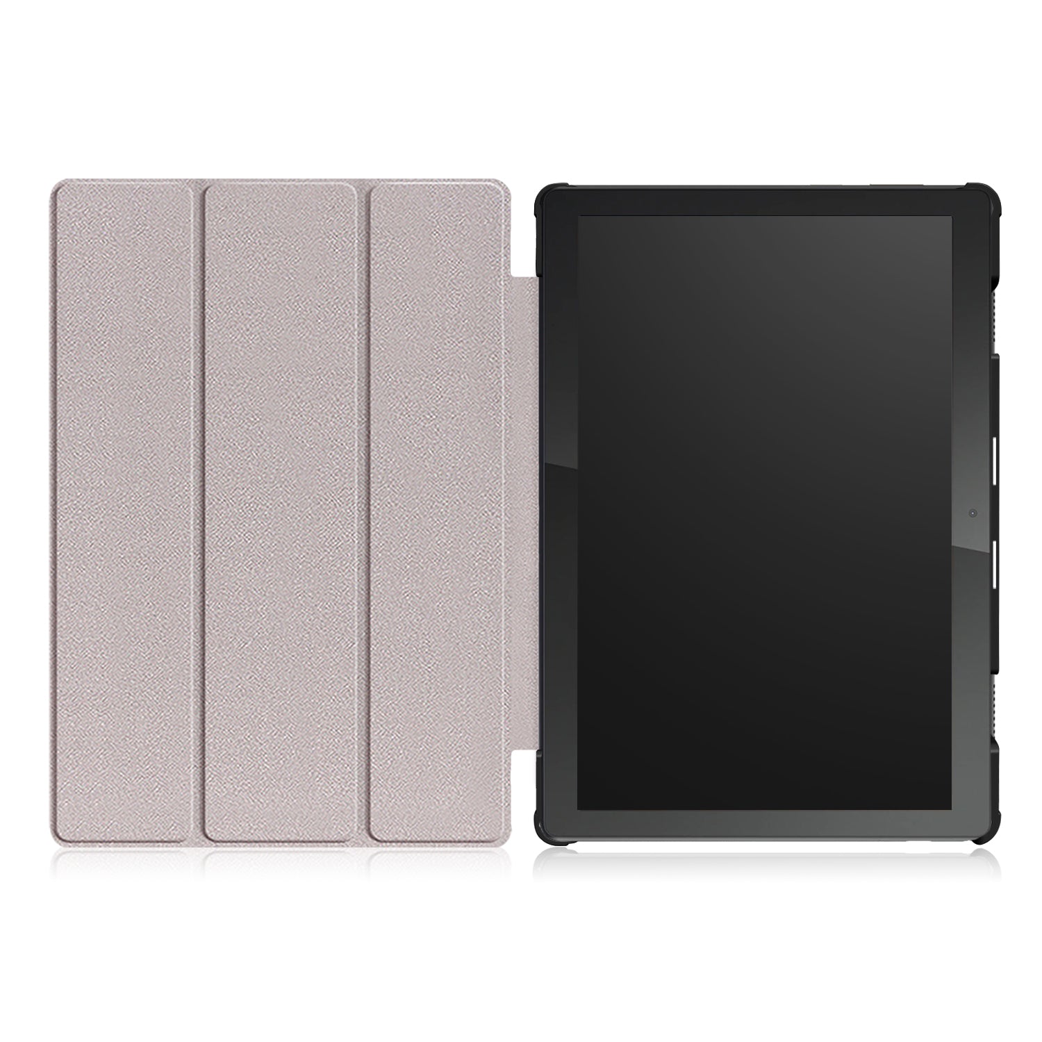 Lenovo Tab M10 TB-X605F Tri-Fold PU Case [Red]