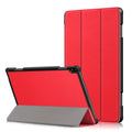 Lenovo Tab P10 TB-X705F Tri-Fold PU Case [Red] - Red