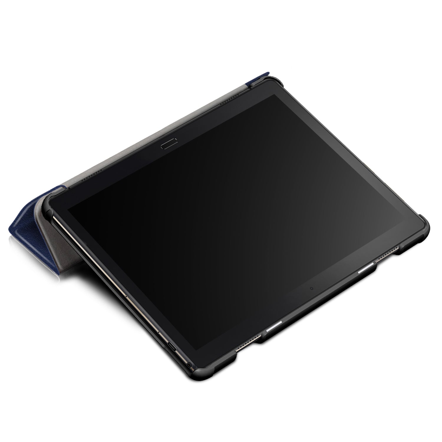 Lenovo Tab P10 TB-X705F Tri-Fold PU Case [DarkBlue]