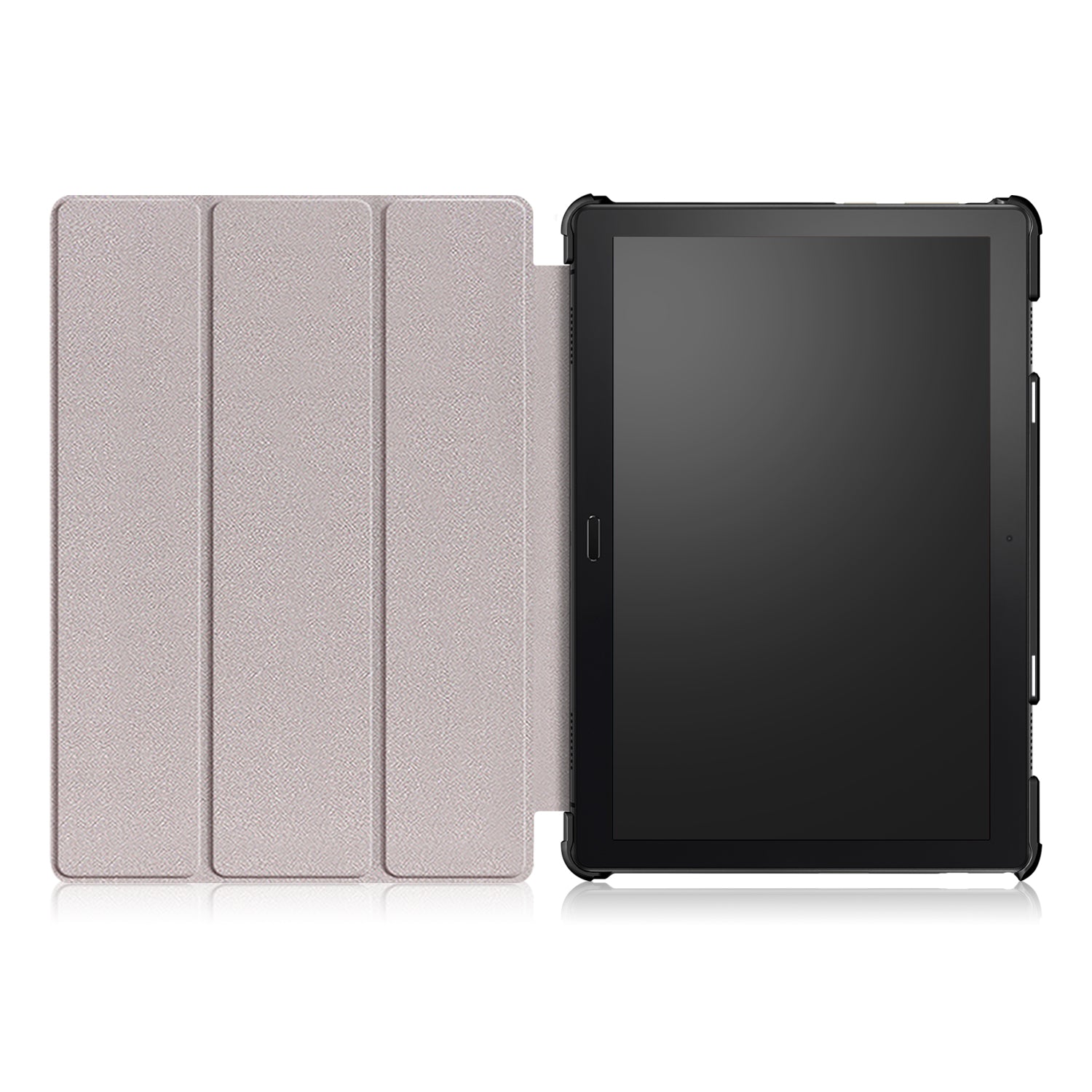 Lenovo Tab P10 TB-X705F Tri-Fold PU Case [DarkBlue]