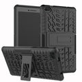 Lenovo Tab E7 TB-7104 Heavy Duty Rugged Case [Black] - Black