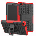 Lenovo Tab E7 TB-7104 Heavy Duty Rugged Case [Red] - Red