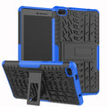 Lenovo Tab E7 TB-7104 Heavy Duty Rugged Case [Blue] - Blue