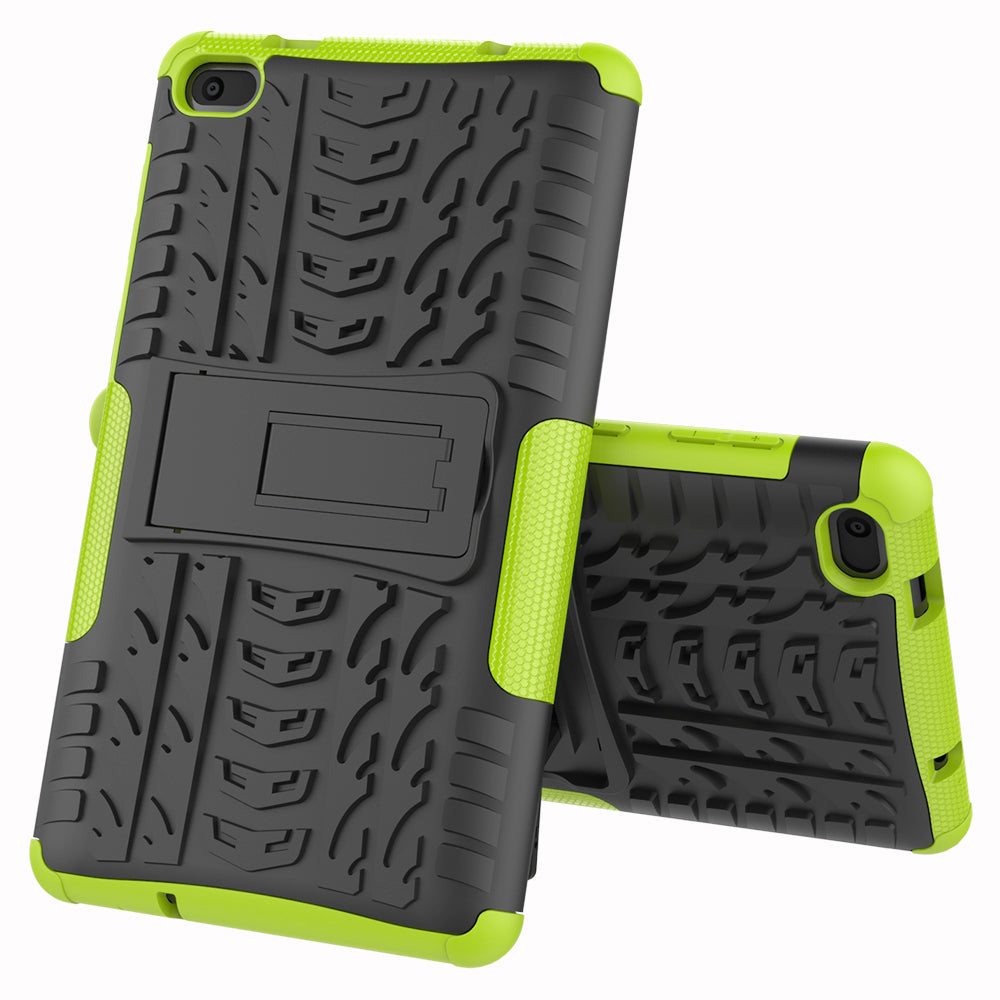Lenovo Tab E7 TB-7104 Heavy Duty Rugged Case [Green]