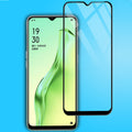 OPPO A16s Glass Screen Protector Full Cover (Black) - Black