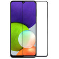 Samsung M32 Glass Screen Protector Full Cover (Black) - Black