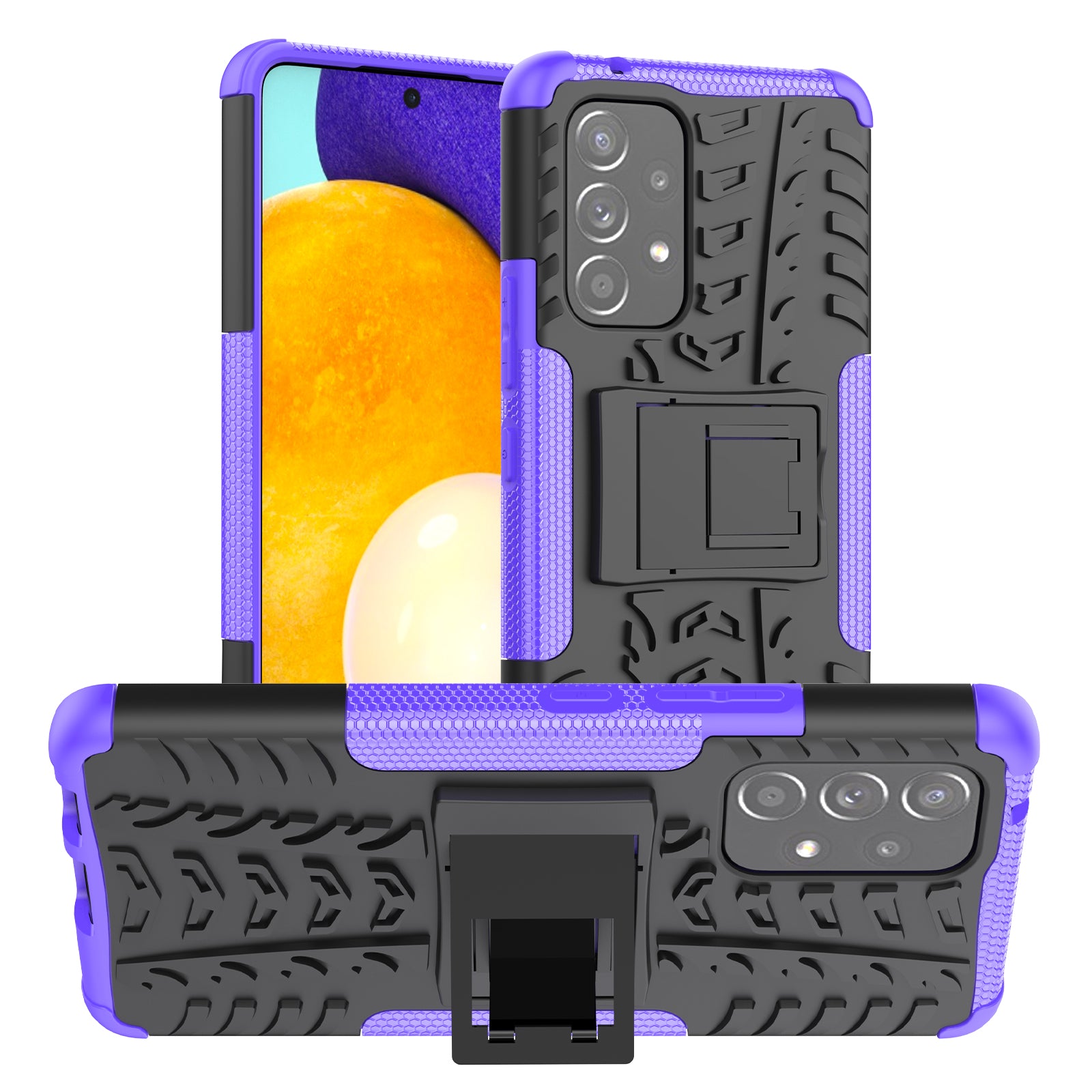 Samsung Galaxy A53 Case 5G Heavy Duty (Purple)