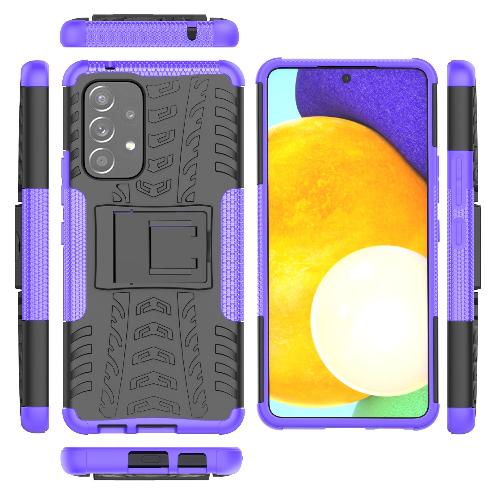 Samsung Galaxy A53 Case 5G Heavy Duty (Purple)