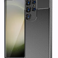 Samsung Galaxy S24 Ultra Case Carbon Fibre - Black