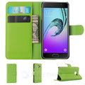 Samsung A3 2016 PU Wallet (Green) - Green