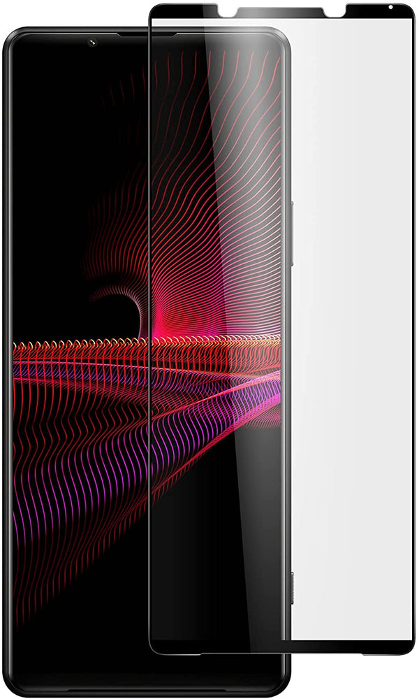 Sony Xperia 1 III Glass Screen Protector Full Cover (Black)