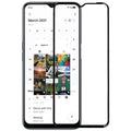 OPPO A54s Full Cover Curved Glass Screen Protector (Black) - Black