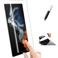 Samsung Galaxy S22 Ultra UV Light Curved Glass Screen Protector - Black