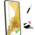 Samsung Galaxy S22 UV Light Curved Glass Screen Protector - Black