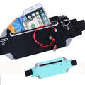 Waist Bag - Four Corner Reflective (Aqua) - Aqua