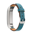 Fitbit Alta HR Strap PU Leather (Blue) - Blue