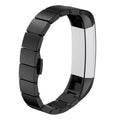 Fitbit Alta HR Strap Steel Link Bracelet (Black) - Black