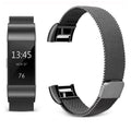 Fitbit Charge 2 Strap Milanese Loop (Black) - Black