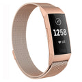 Fitbit Charge 3 Strap Milanese Loop (RoseGold) - RoseGold
