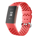 Fitbit Charge 3 Strap Sport Silicone (Red) - Red