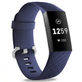 Fitbit Charge 3 Strap Classic Silicone (Navy) - Navy