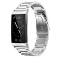 Fitbit Charge 3 Strap Steel Hocolike (Silver) - Silver