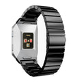 Fitbit Ionic Strap Steel Link Bracelet (Black) - Black
