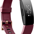 Fitbit Inspire Strap Sport Silicone (Maroon) - Maroon