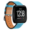 Fitbit Versa Strap PU Leather (Blue) - Blue