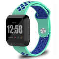Fitbit Versa Strap Sport Silicone (Mint/Navy) - Mint/Navy