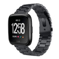 Fitbit Versa Strap Steel Hocolike (Black) - Black