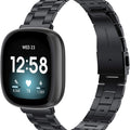 Fitbit Versa 3 Strap Steel Hocolike (Black) - Black