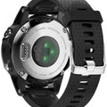 Garmin fenix 7S Silicone Strap (Black) - Black