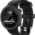 Garmin Forerunner 45 Silicone Strap(Black) - Black