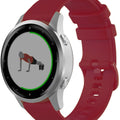 Garmin Vivoactive 4S Strap Quick Release Silicone (Maroon) - Maroon