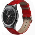 Samsung Galaxy Watch 4 Classic Strap PU Leather (Red) - Red