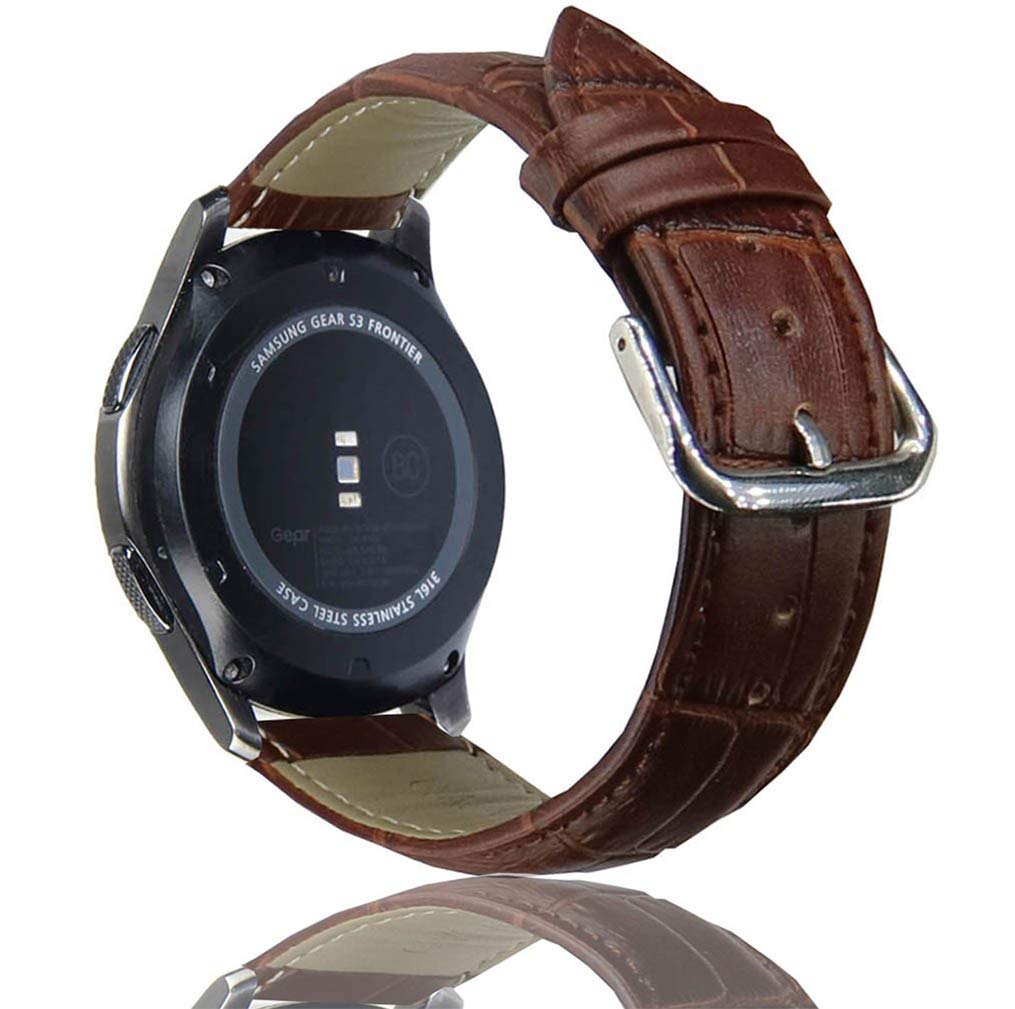 Samsung Galaxy Watch 4 Classic Strap PU Leather (Brown)