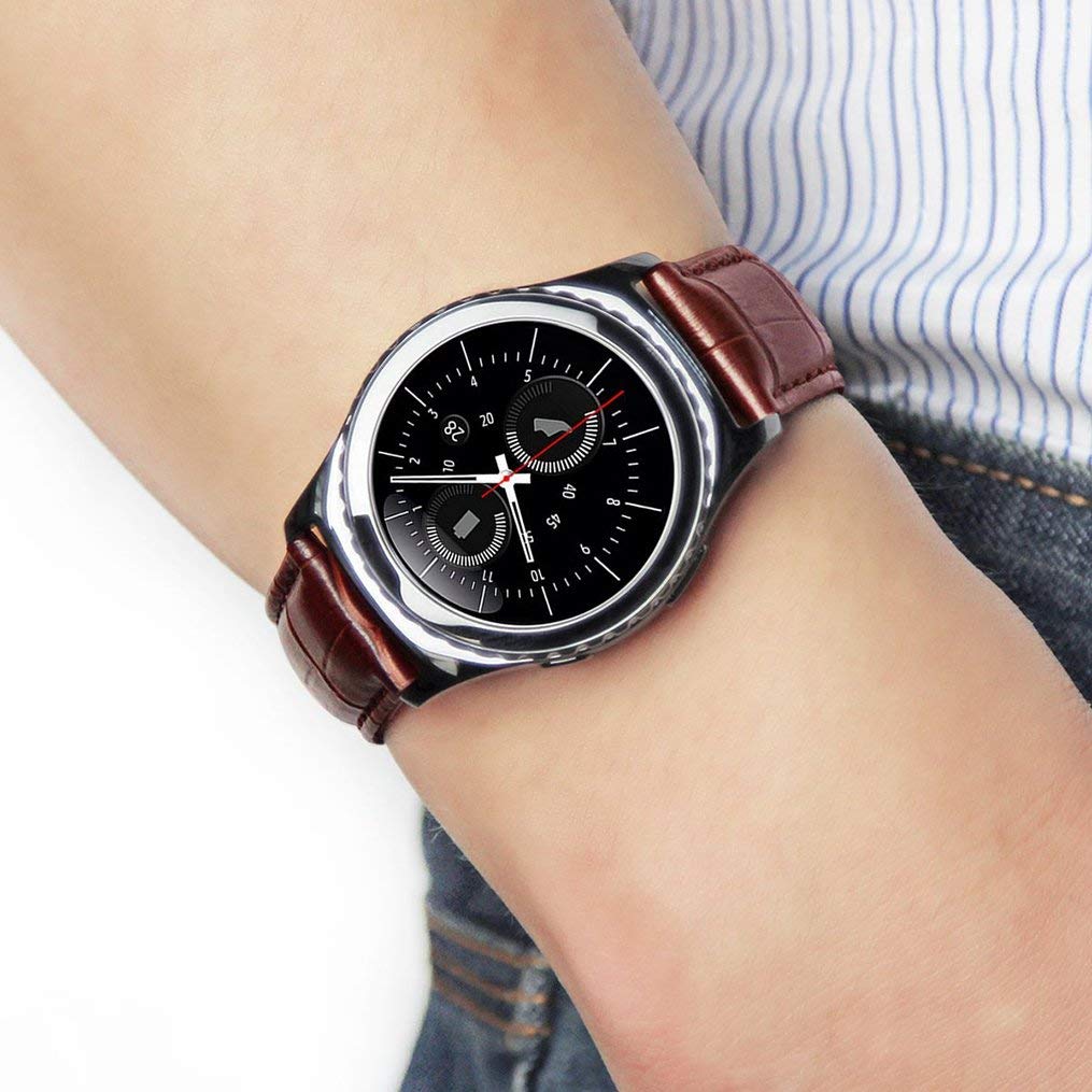 Samsung Galaxy Watch 4 Classic Strap PU Leather (Brown)