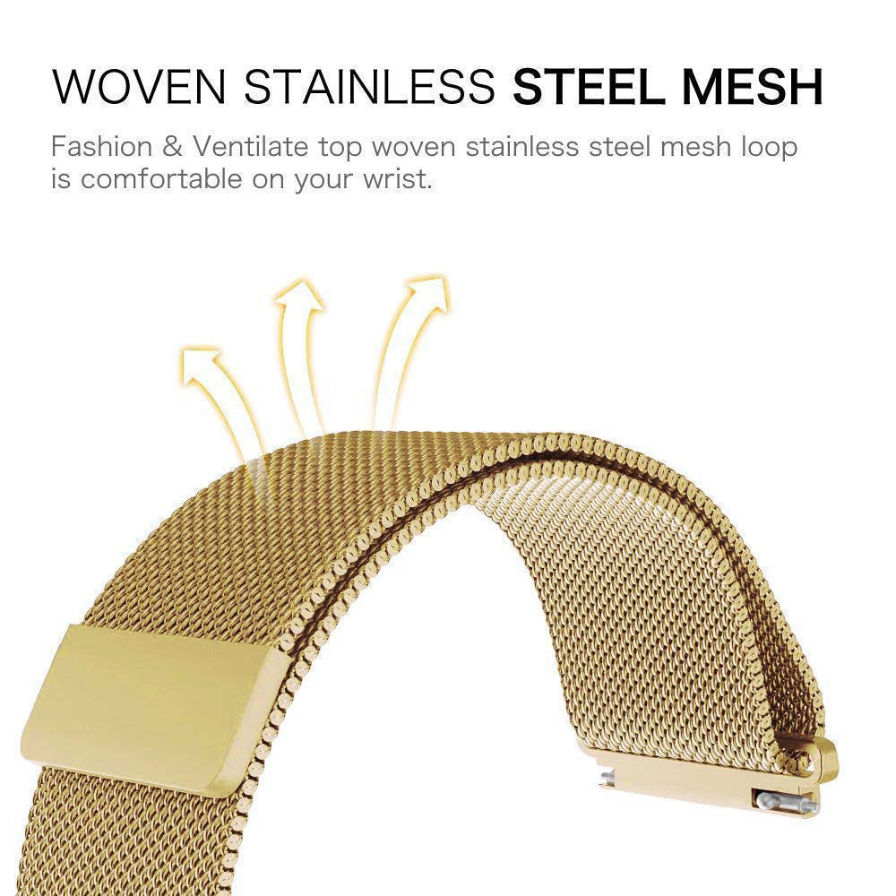 Samsung Galaxy Watch 4 Classic Strap Milanese Loop (Gold)