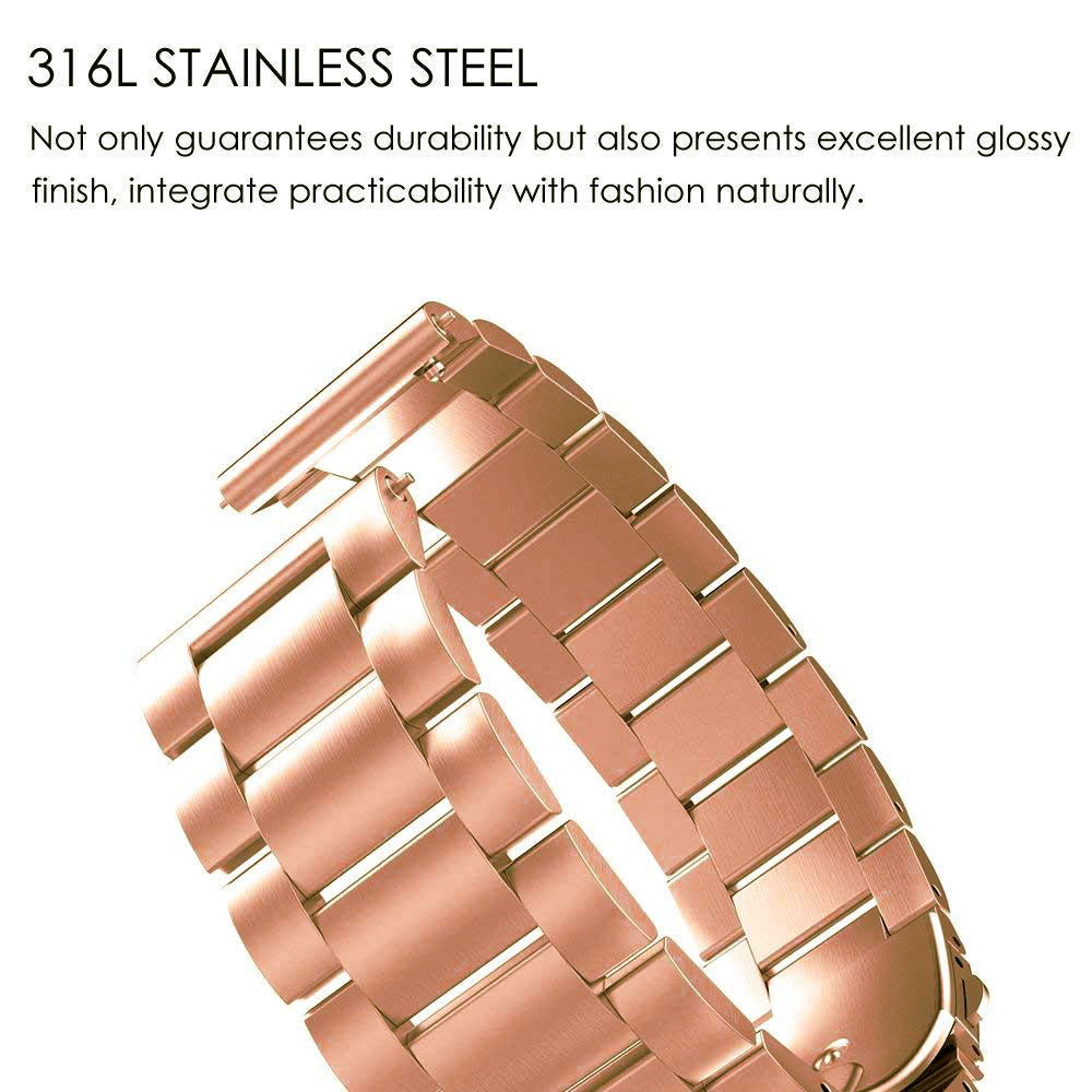 Samsung Galaxy Watch 4 Strap Steel Hocolike (RoseGold)