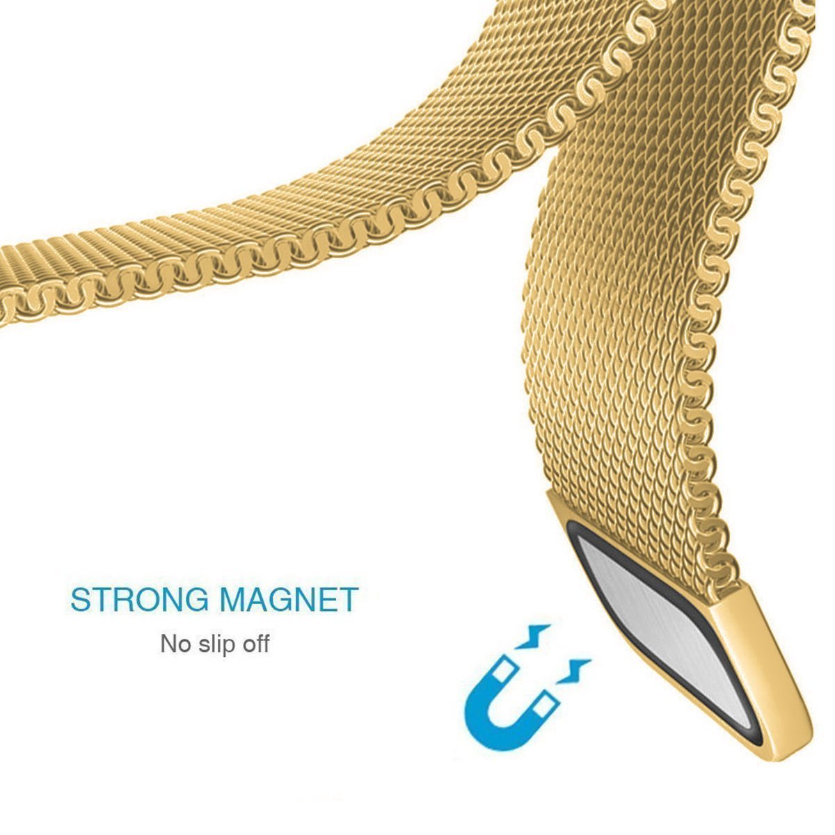 Huawei Watch GT 2 Pro Strap Milanese Loop (Gold)