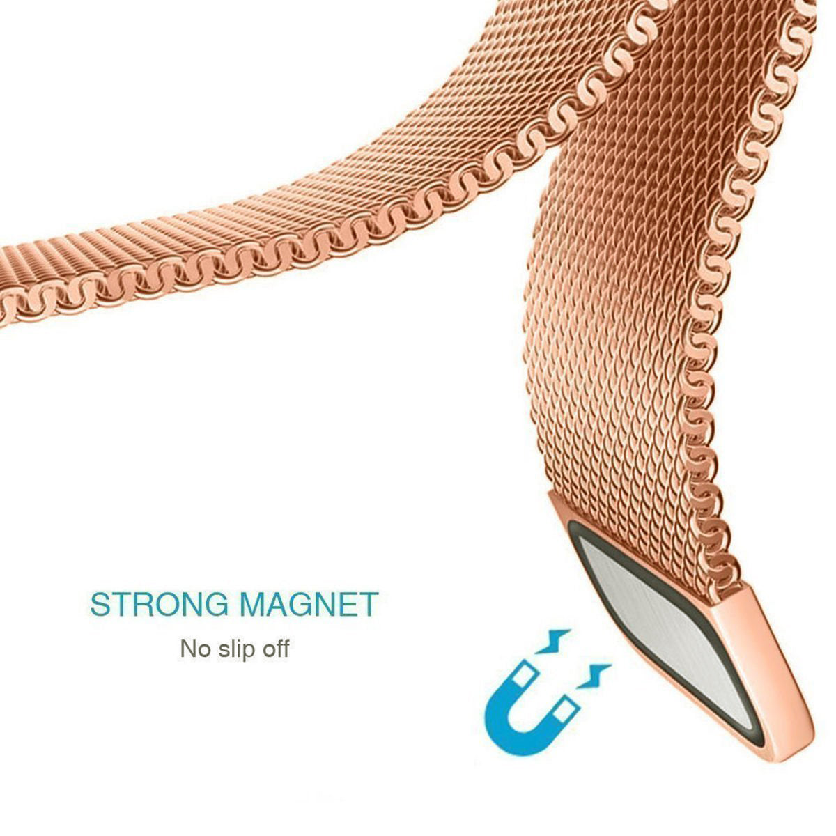 Huawei Watch GT 2 Pro Strap Milanese Loop (RoseGold)