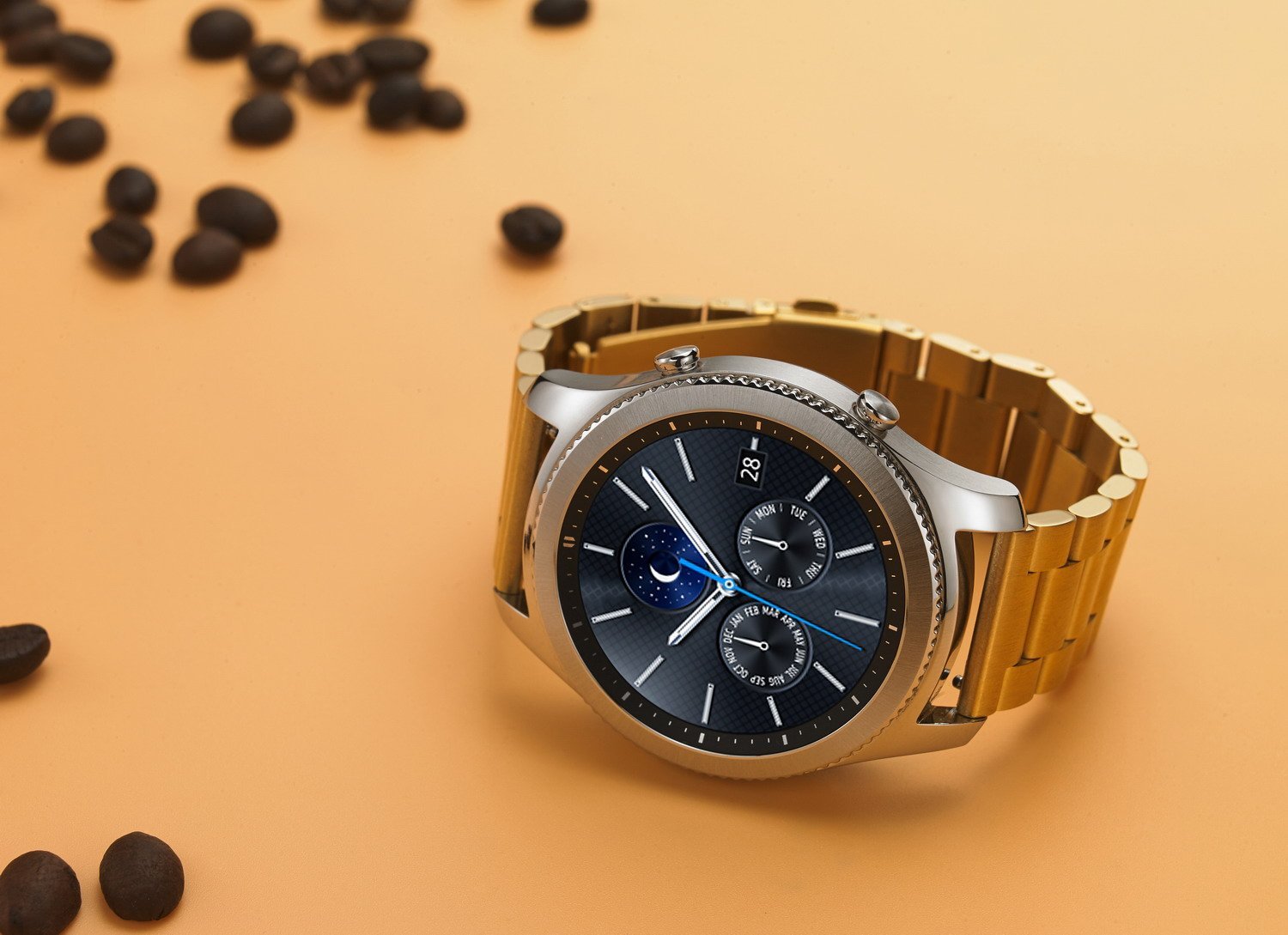 Huawei Watch GT 2 Pro Strap Steel Hocolike (Gold)