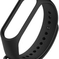 Xiaomi Mi Band 5 Silicone Strap (Black) - Black
