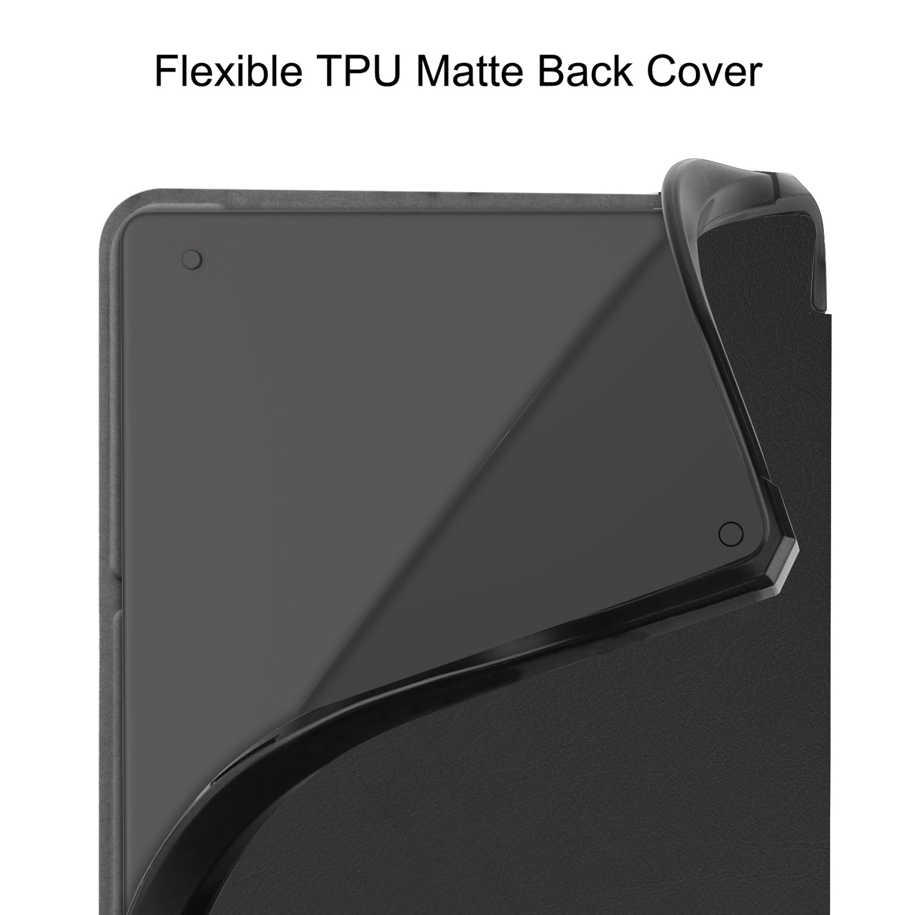 Kindle Scribe Case Origami PU leather Case [Black]